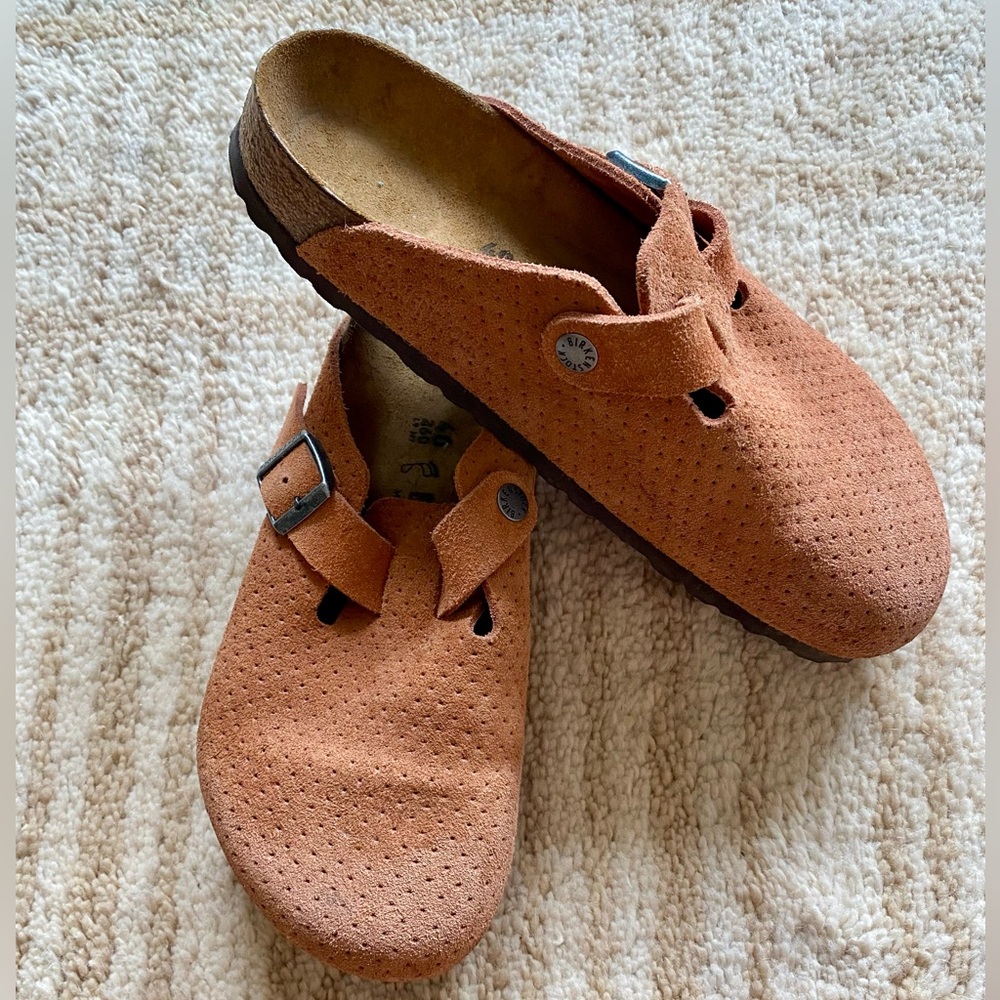 Rare Burnt Orange Boston Birkenstock